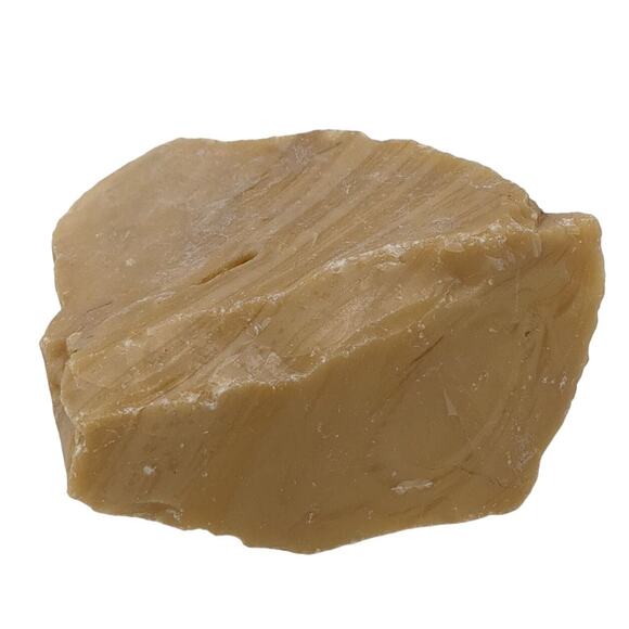 Carmel Chocolate Swirl Art Glass Cullet Layered Slag Glass #5XL159 - Picture 4 of 6